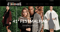 Desktop Screenshot of festmalhas.com.br